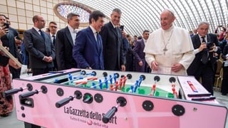 La Serie A aplaza los partidos del sábado por el funeral del Papa Francisco