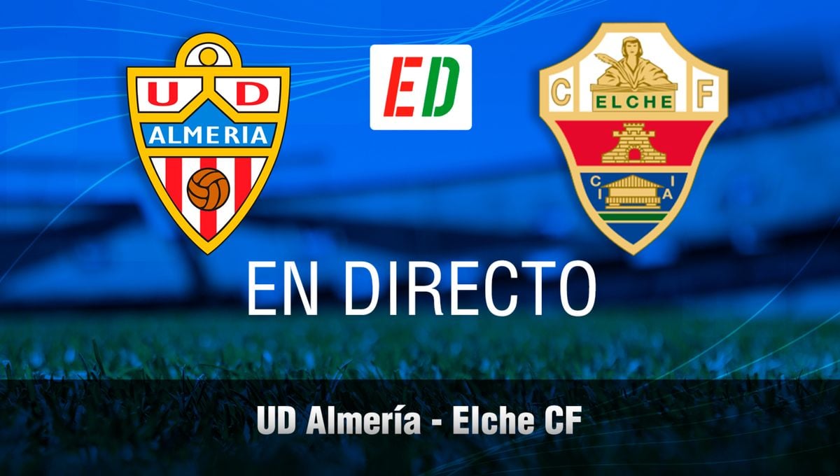 UD Almería - Elche CF en directo: resultado, resumen y goles