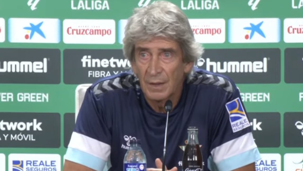 Pellegrini huye de la palabra "crisis" en el Betis
