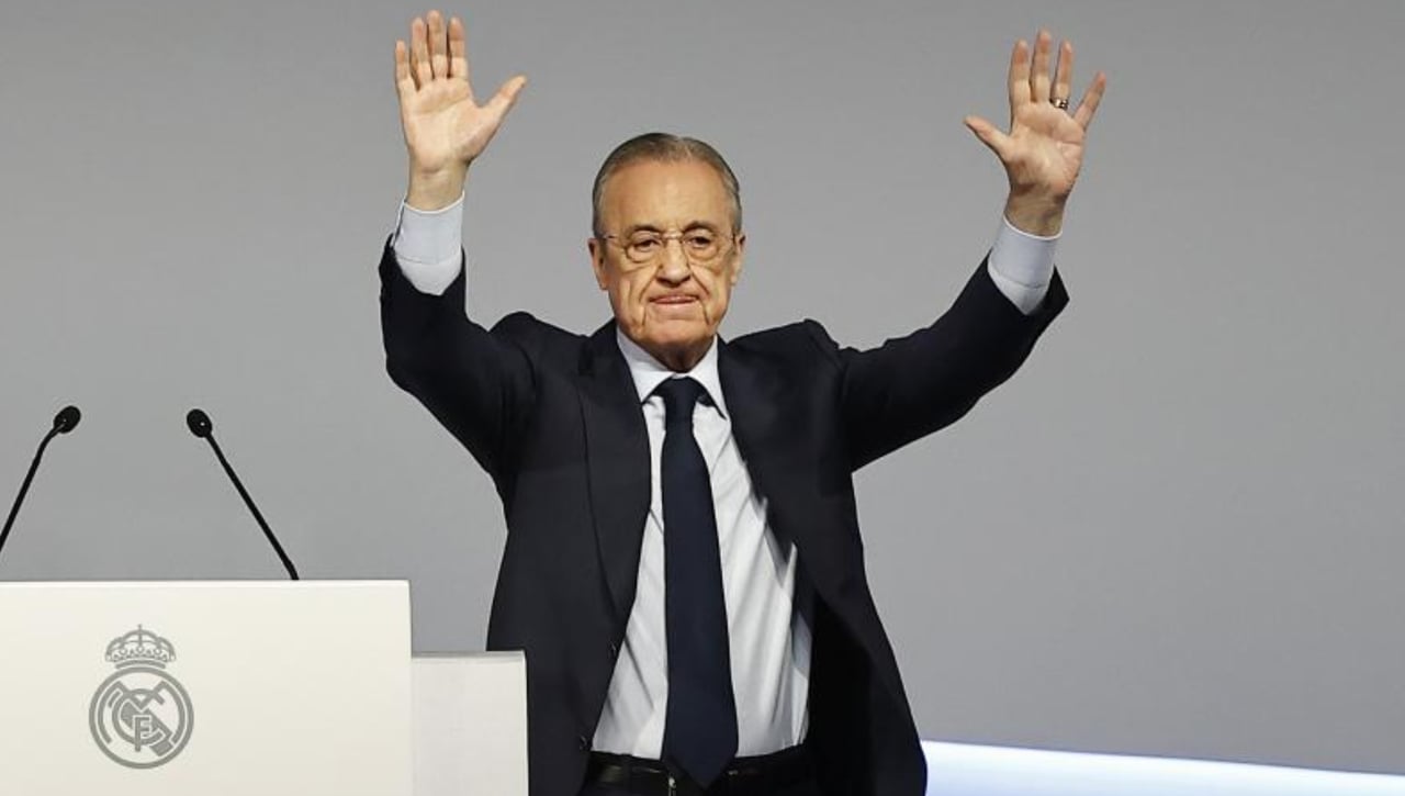 Florentino Pérez confirma que no habrá más fichajes en el Real Madrid