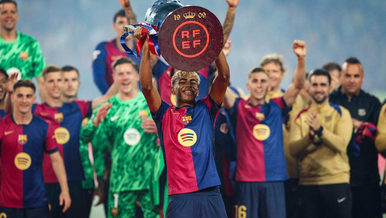 Lamine Yamal, a punto de caramelo