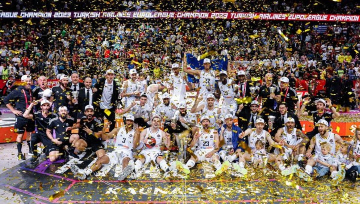 Ranking histórico de equipos con más Euroligas ganadas