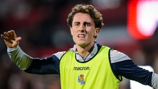 La desaparición de Odriozola del esquema de la Real Sociedad: una y no más