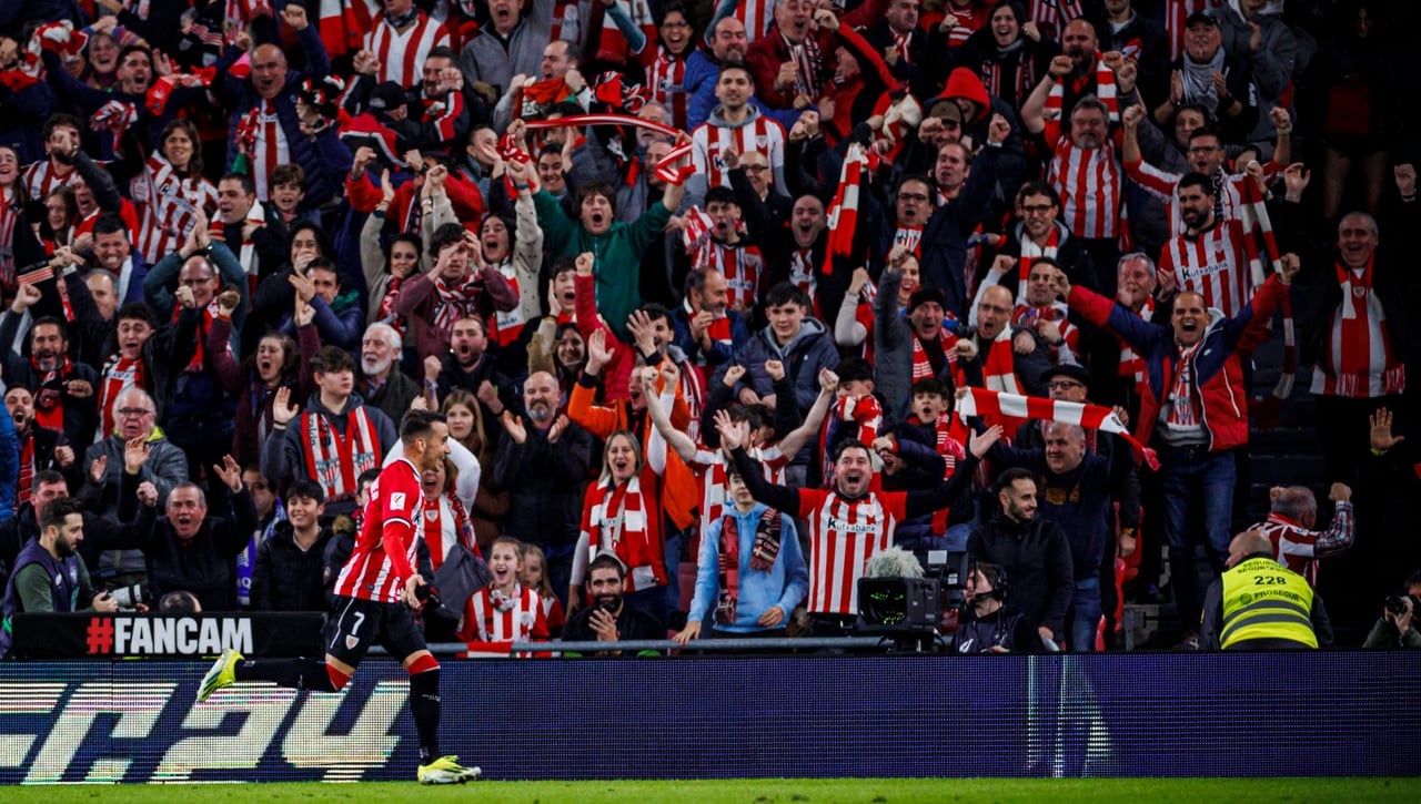 La afición del Athletic Club, en el punto de mira de la Comisión Antiviolencia