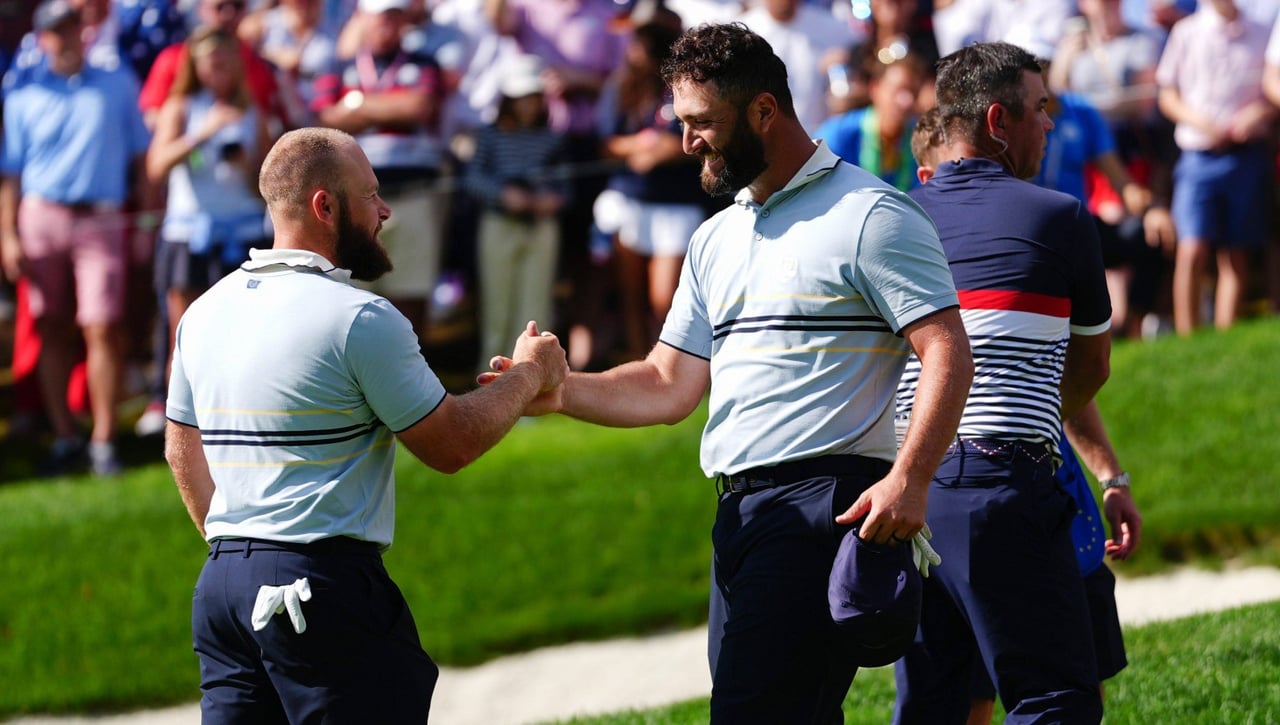 Jon Rahm marca el triunfal rumbo de Europa en la Ryder Cup