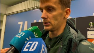 Diego Llorente: "El fútbol te pone en tu lugar; hay que apretar el culo"