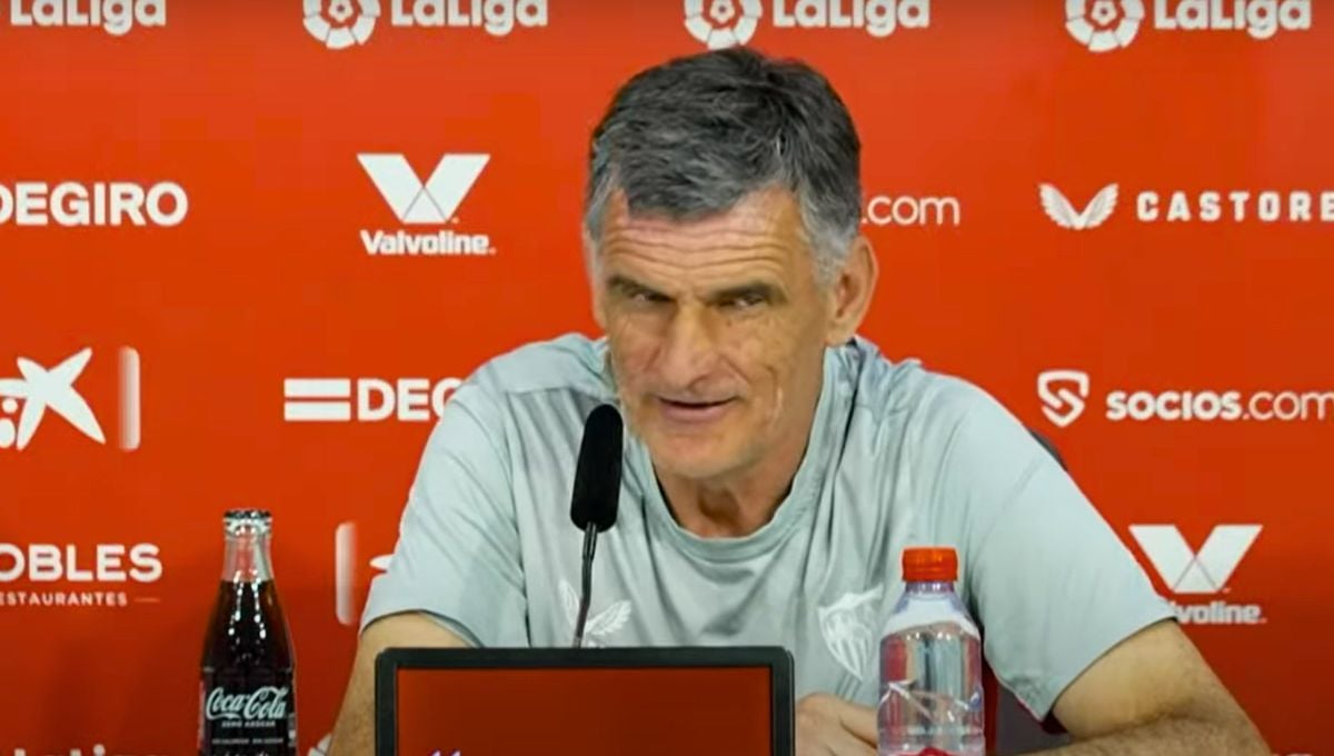 Mendilibar habla de su futuro en el Sevilla, cuenta una anécdota de los penaltis y quien no viajará a Donosti