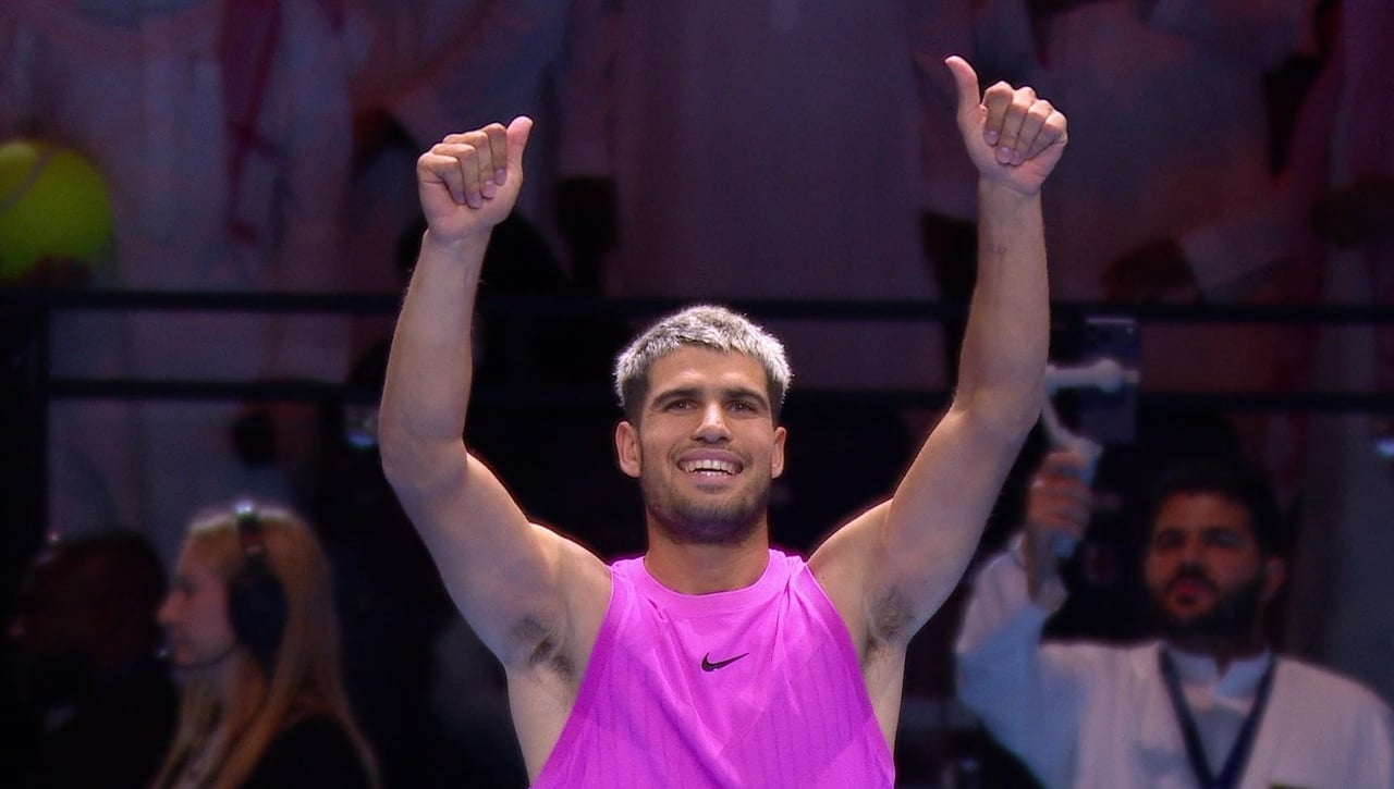 Carlos Alcaraz consuma la venganza con Taylor Fritz y aumenta su millonada en Arabia