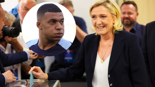 La ultraderecha de Le Pen gana las elecciones en Francia y Mbappé pierde