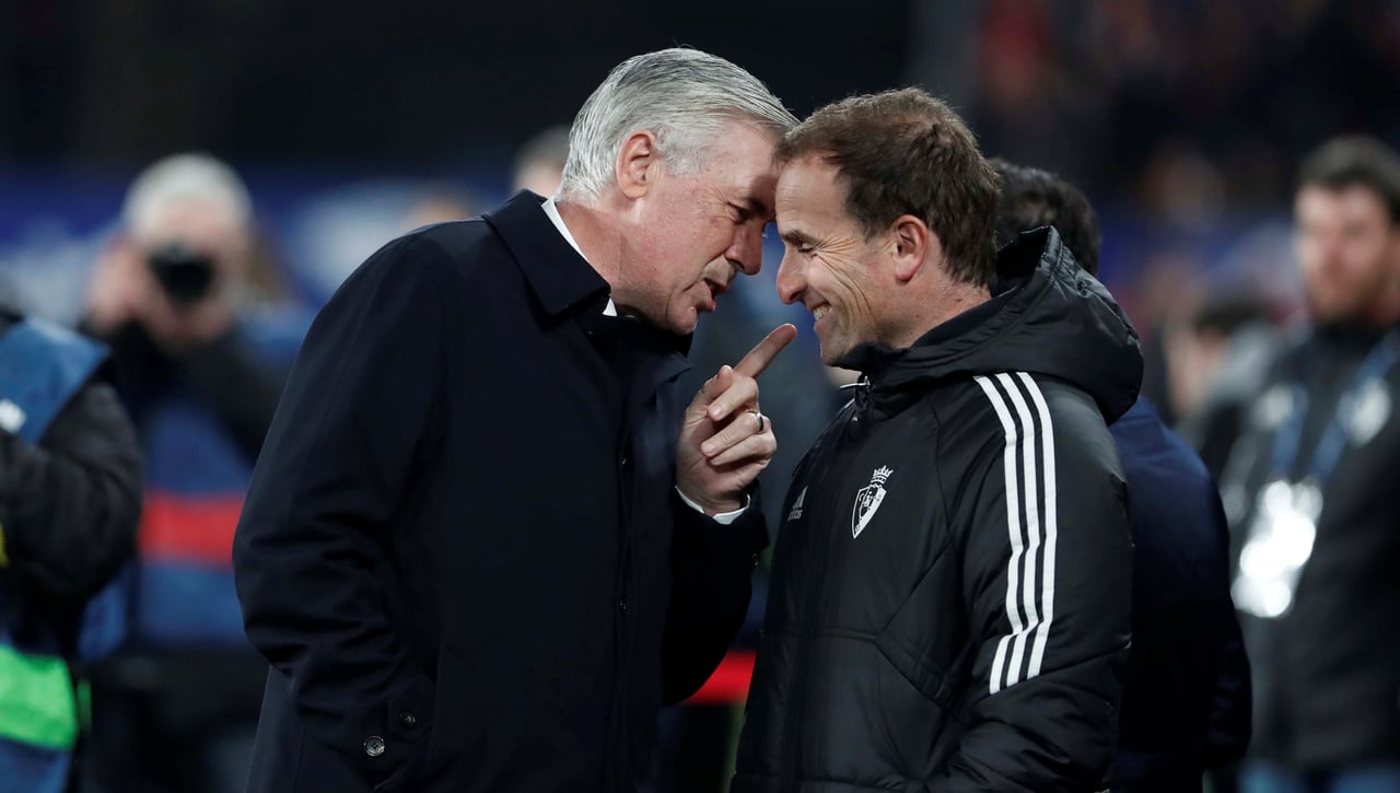 Las palabras del 'adivino' Carlo Ancelotti ante las que Arrasate no da crédito