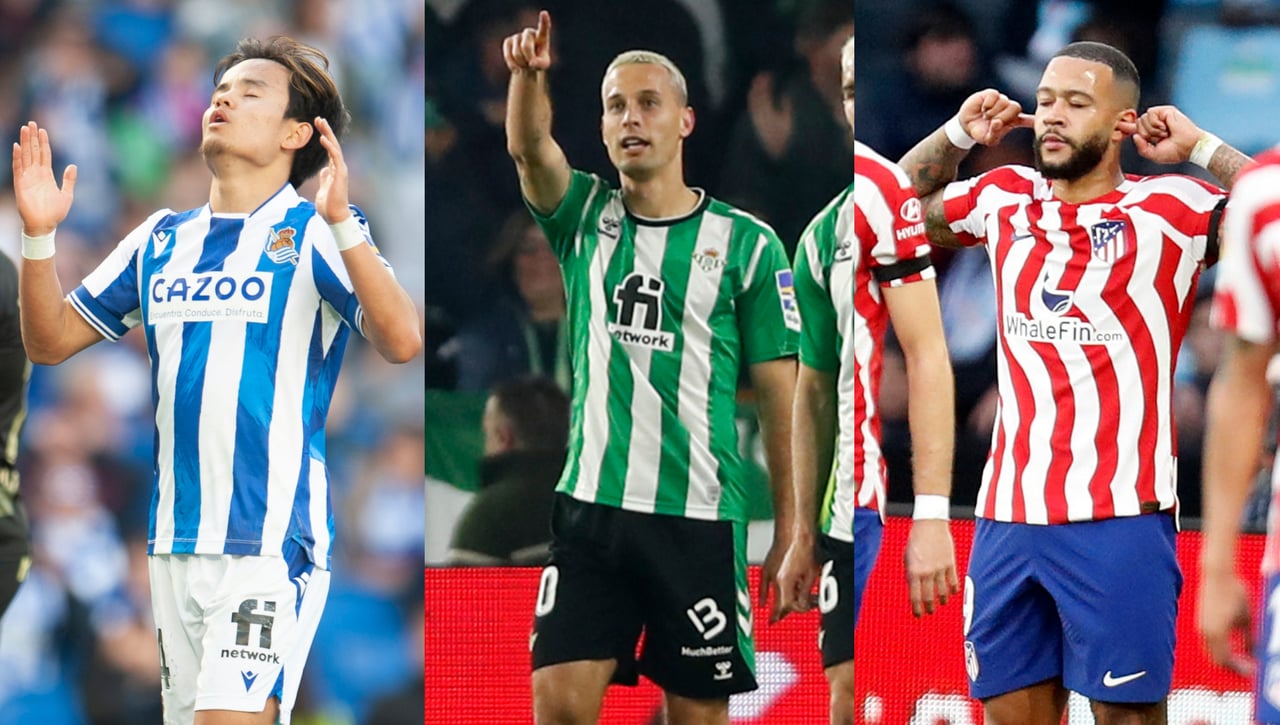 La Real se desinflará... Betis y Atlético, favoritos para la Champions