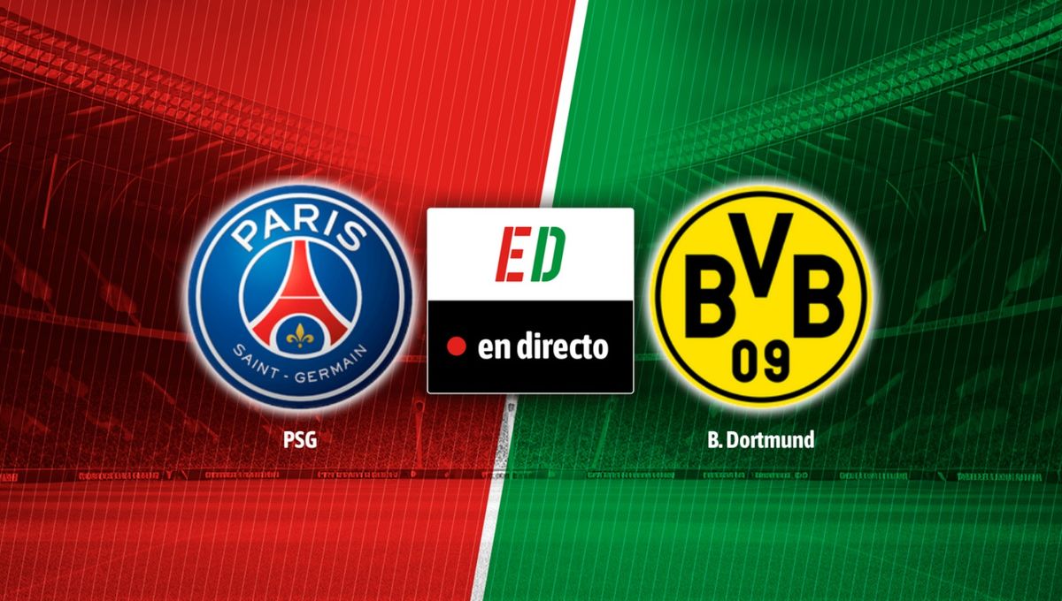 PSG - Borussia Dortmund, resultado, resumen y goles del partido de semifinales de Champions League 2023-24