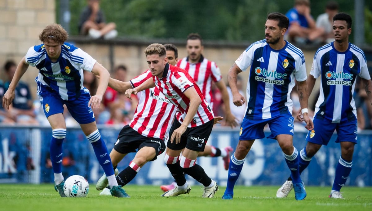 Athletic 1-0 Ponferradina: Los rojiblancos pasan la primera prueba