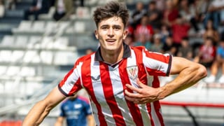 El Athletic cede a Manex Lozano, su máximo goleador de la Youth League, al Racing de Santander