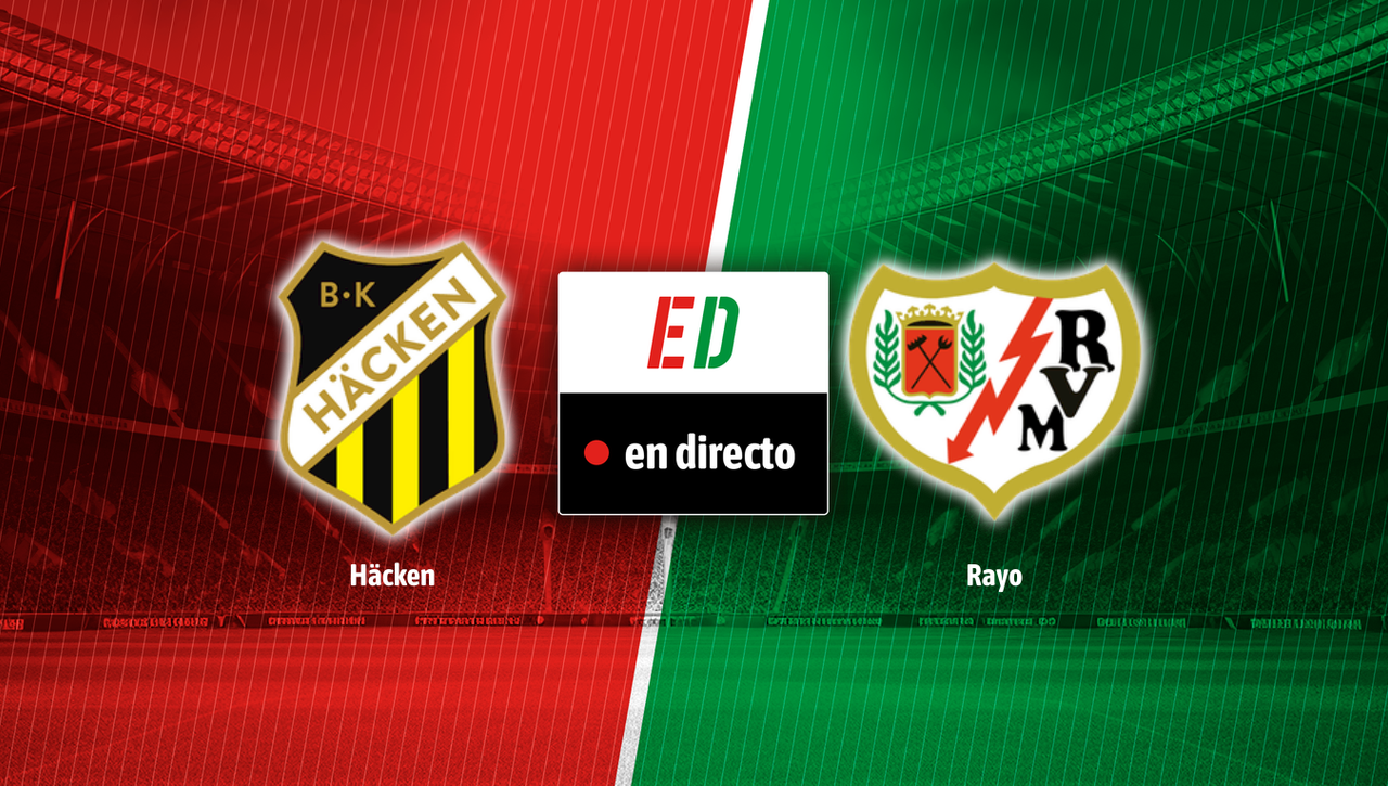 Hacken - Rayo Vallecano: resultado, resumen y goles del partido de la jornada 2 de la Conference League