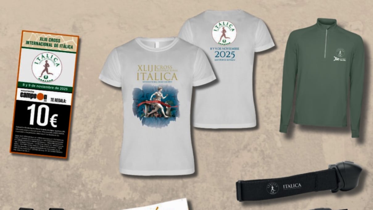 Los obsequios que ofrece el Cross Internacional de Itálica