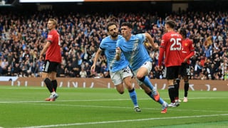 Manchester City 3-0 Manchester United: El derbi solo tiene un color