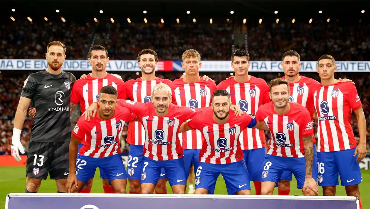 Las notas de los jugadores del Atlético de Madrid en el derbi ante el Real Madrid