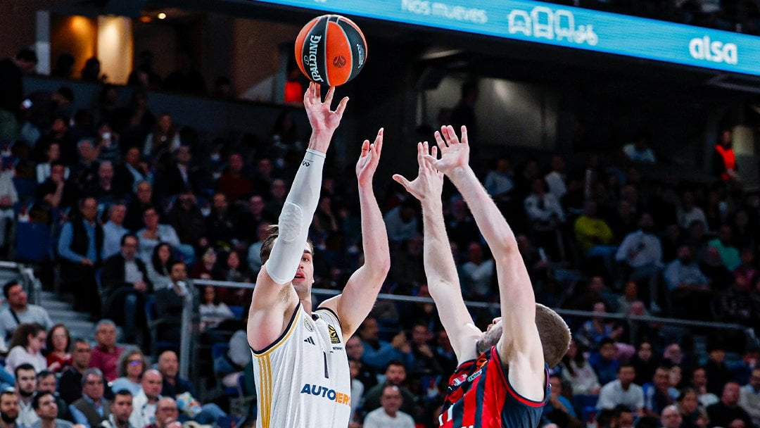 El Real Madrid se da una alegría a costa del Baskonia