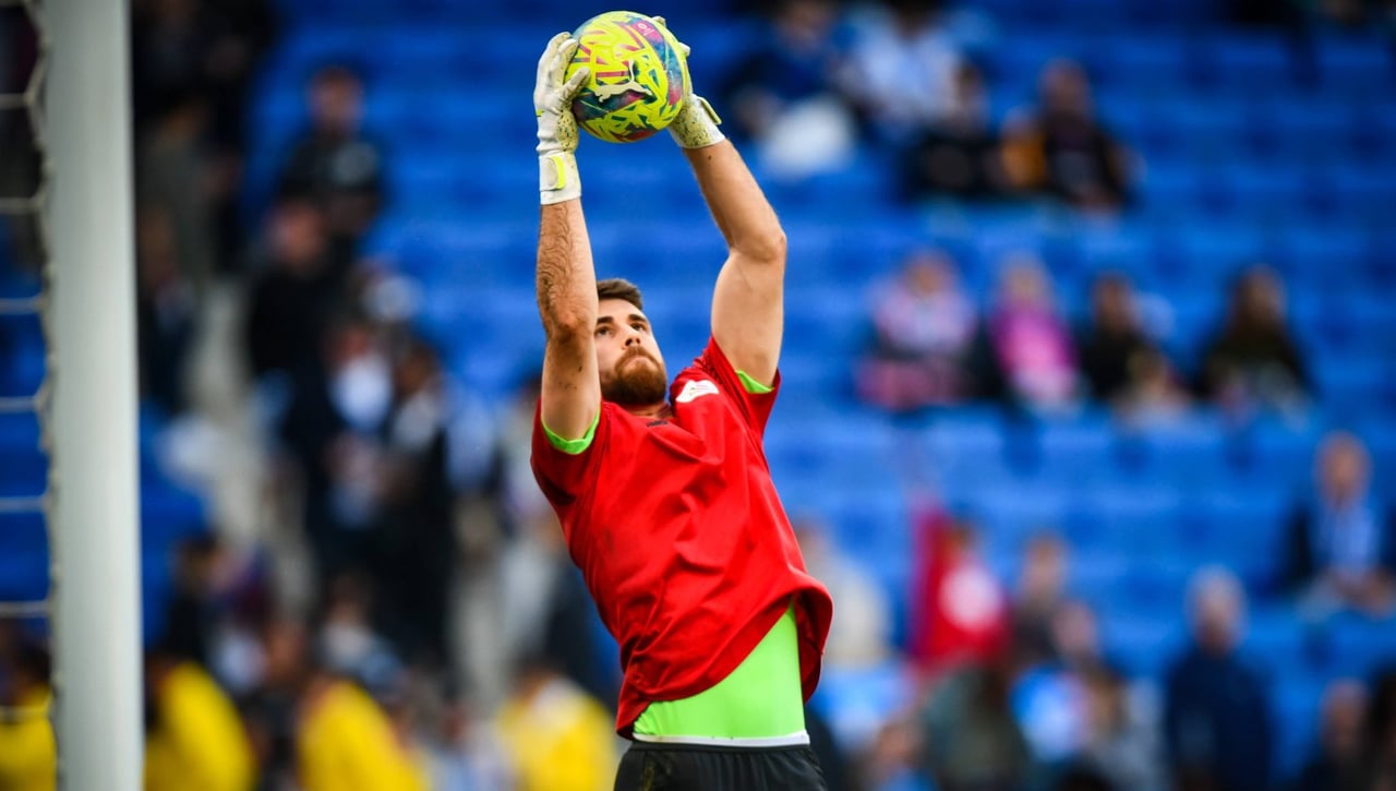 Unai Simón, ante la ausencia de Agirrezabala