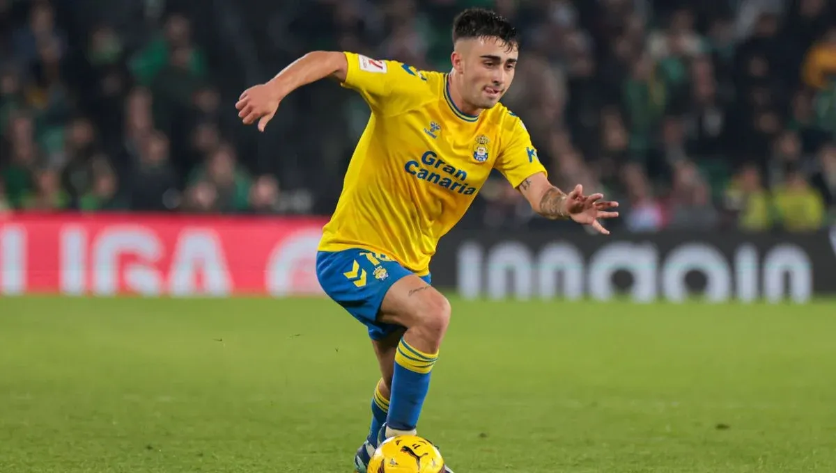 El guiño de Moleiro al Betis y el precio que podría sacarlo de Las Palmas