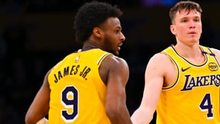 Los Lakers se rinden con Bronny James