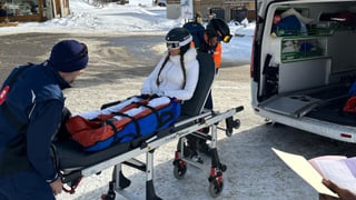 Lo peor del deporte: La influencer Marta Díaz se rompe el ligamento cruzado esquiando y las redes estallan