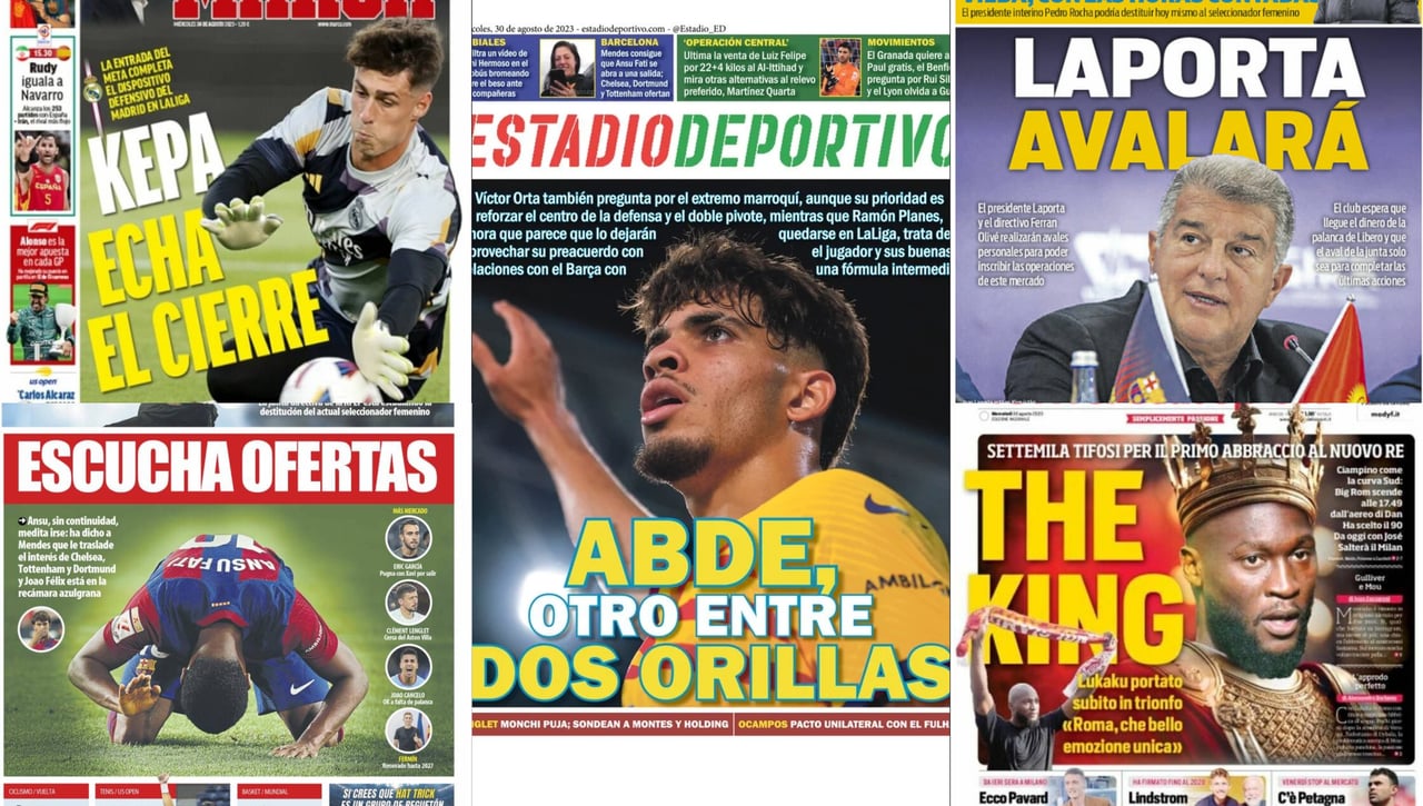 Sevilla y Betis, ante el movimiento final de Abde, Ansu Fati escucha ofertas, Lukaku la lía en Roma... 