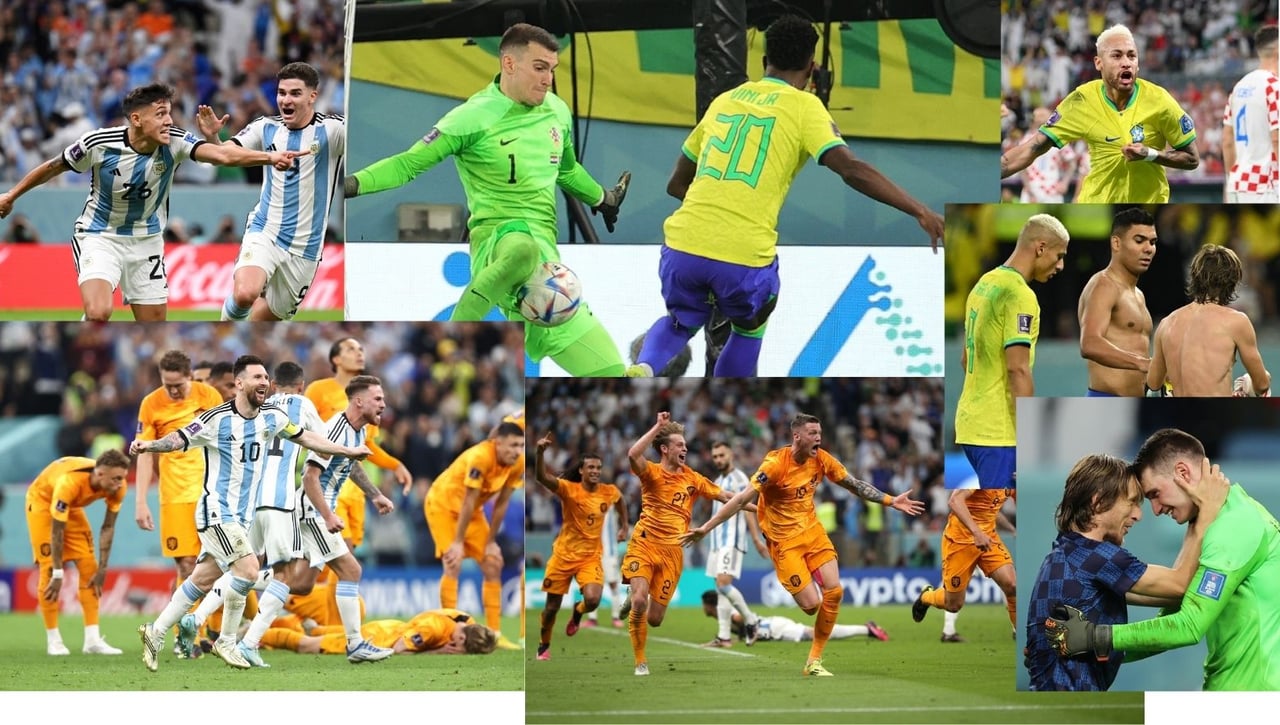 Resultados, resumen y clasificación de cuartos de final del Mundial Qatar 2022 hoy 9 de diciembre de 2022