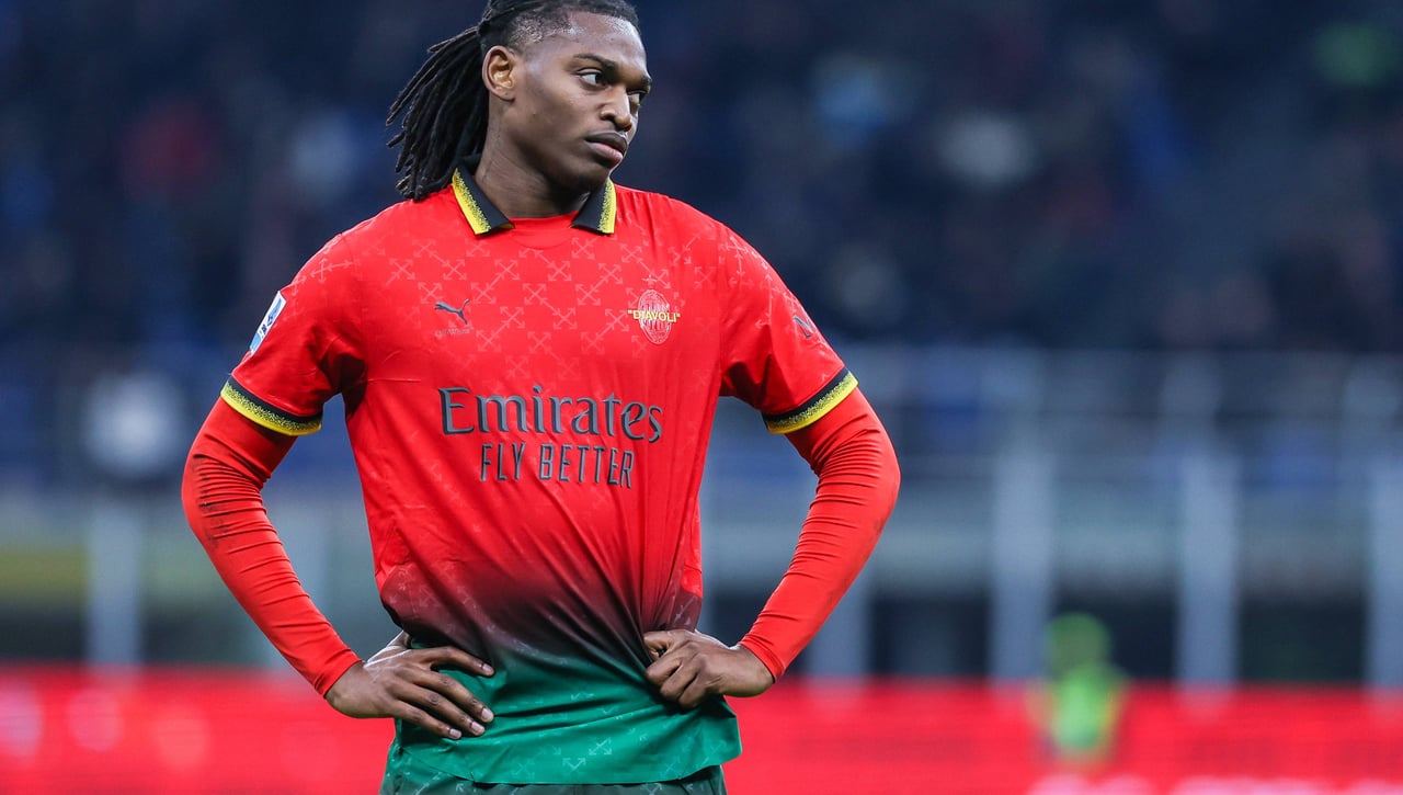 Rafael Leão, retratado