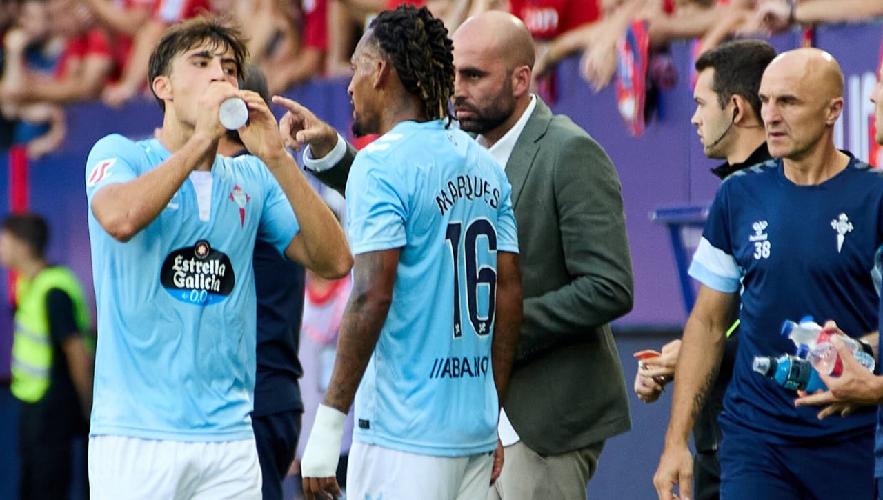 Claudio Giráldez se queda sin su 'jefe' de la defensa