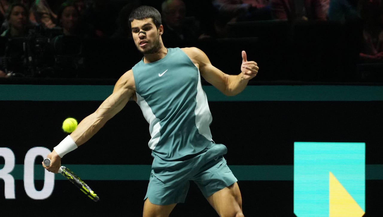 Alcaraz - Lehecka: Horario, canal y dónde ver en TV y online el partido de Carlos Alcaraz en el torneo de Doha 2025