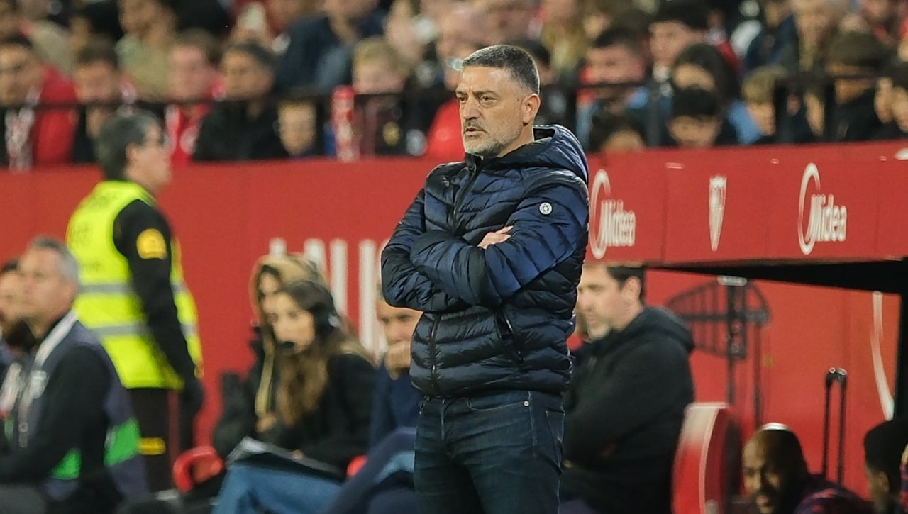 La queja de García Pimienta por el gol del Mallorca