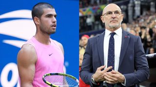 El Deportivo de La Coruña y la selección española, con Carlos Alcaraz