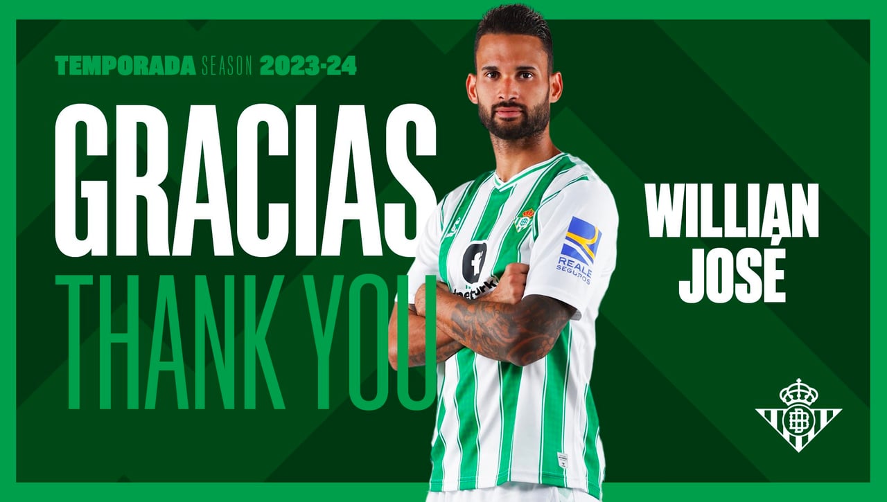 El traspaso de Willian José ya es oficial: lo que se ahorra y lo que ingresa el Betis