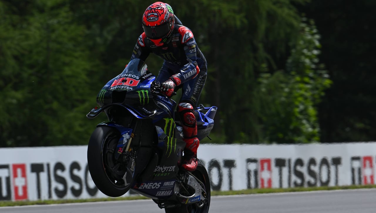 Fabio Quartararo se cree a Yamaha en Barcelona