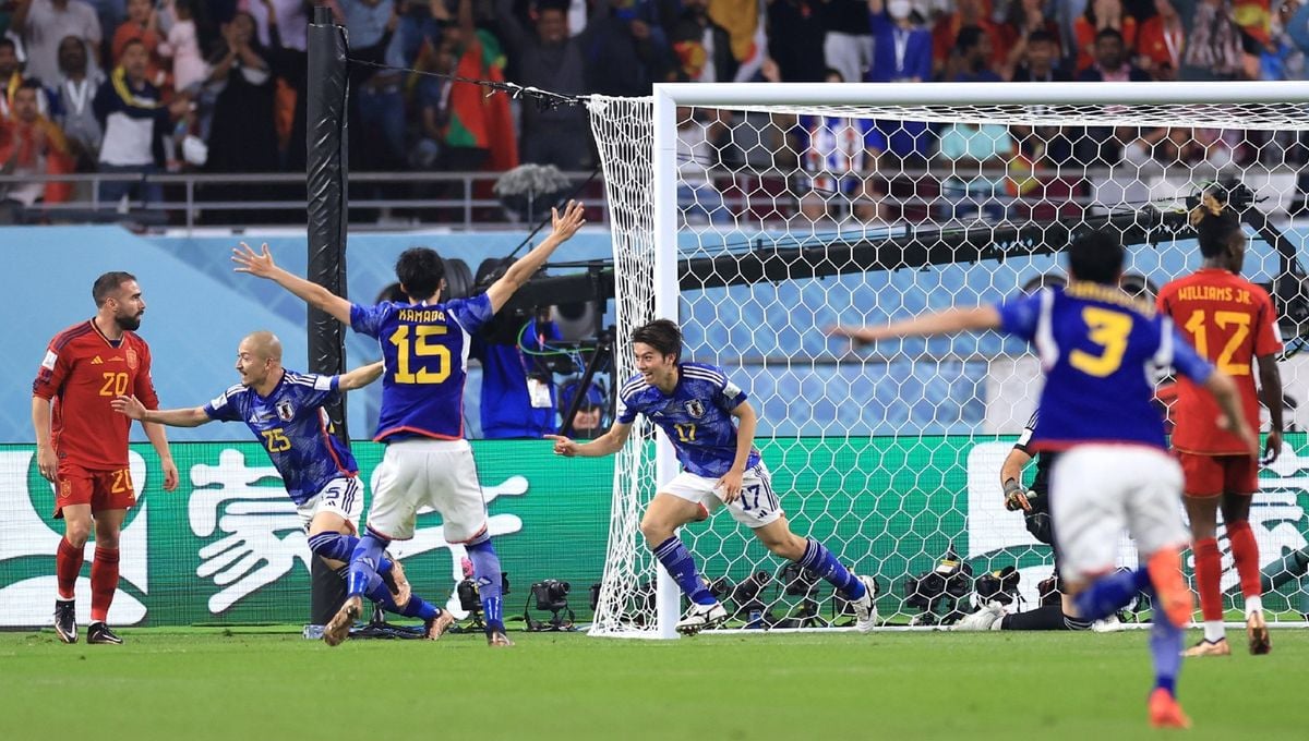 Japón 2-1 España: ¡Gracias Alemania!