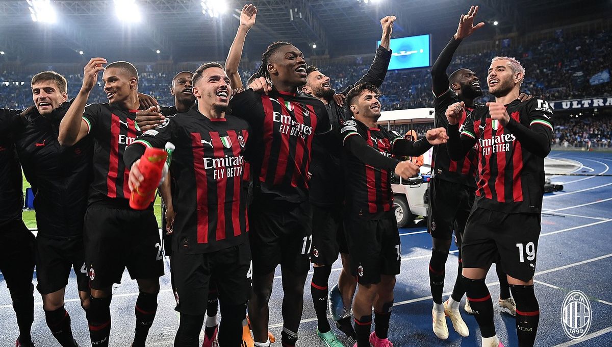 Nápoles 1-1 Milan: 16 años después el Milan volverá a estar en una semifinal de Champions