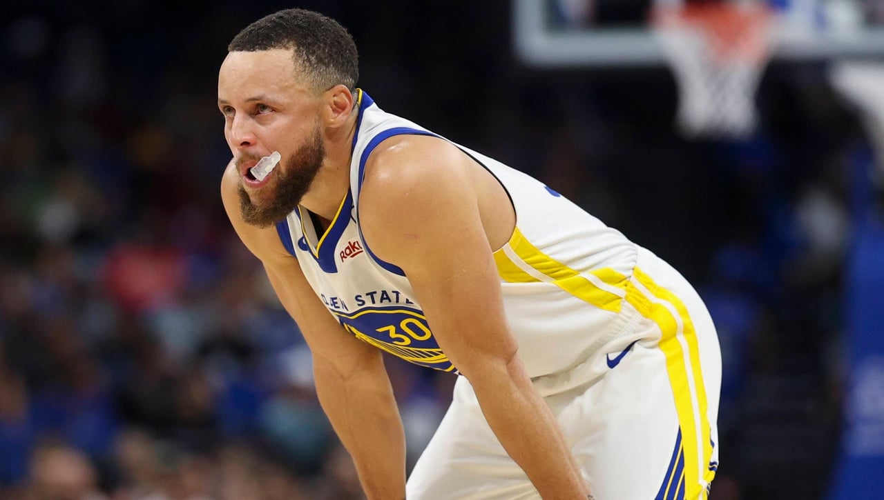 La decepción de Stephen Curry