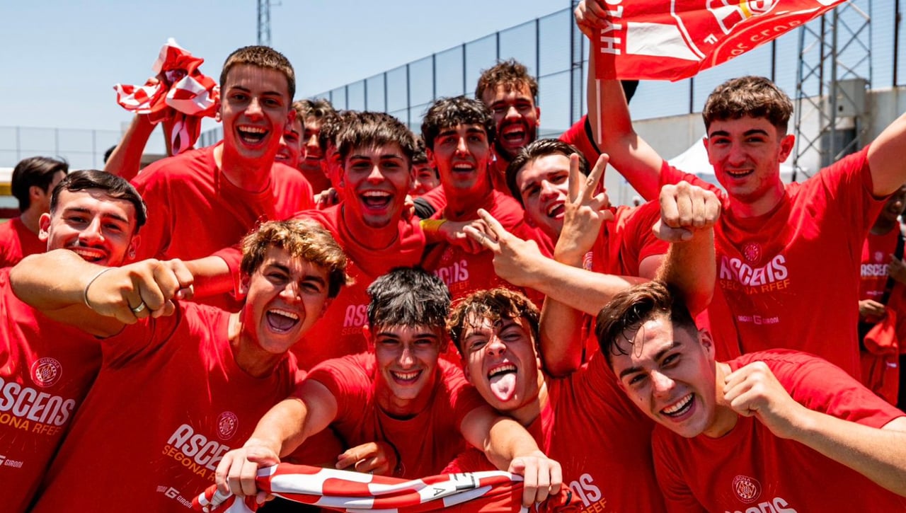 El filial del Girona ya conoce a sus nuevos rivales