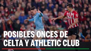 Alineaciones Celta - Athletic Club: Alineación posible de Celta y Athletic en la jornada 36ª de LaLiga EA Sports