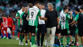 Pellegrini, rotundo sobre la posible salida de Álex Moreno del Betis