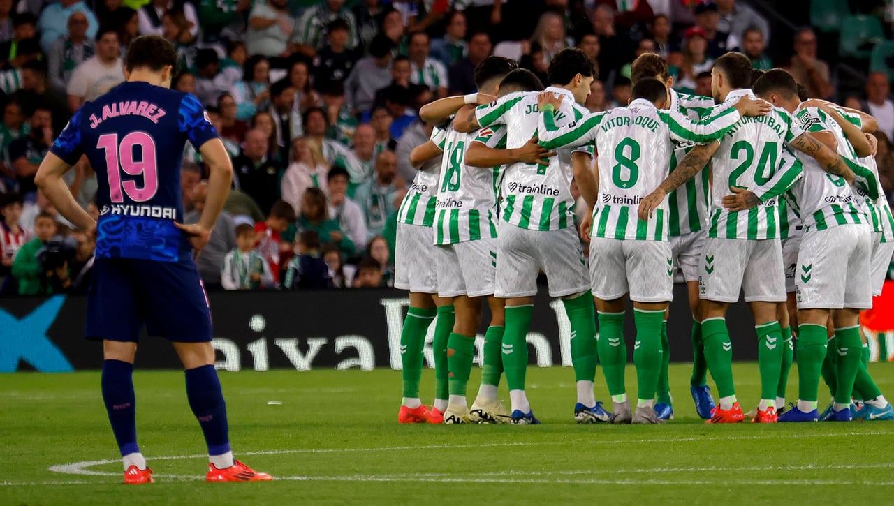 Condiciones idénticas para repetir la exhibición del Betis contra el Atlético