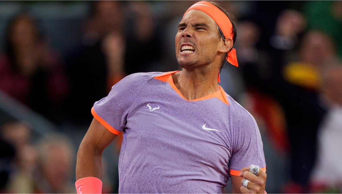 ¡Rafa Nadal vuelve a rugir frente a Miñaur!