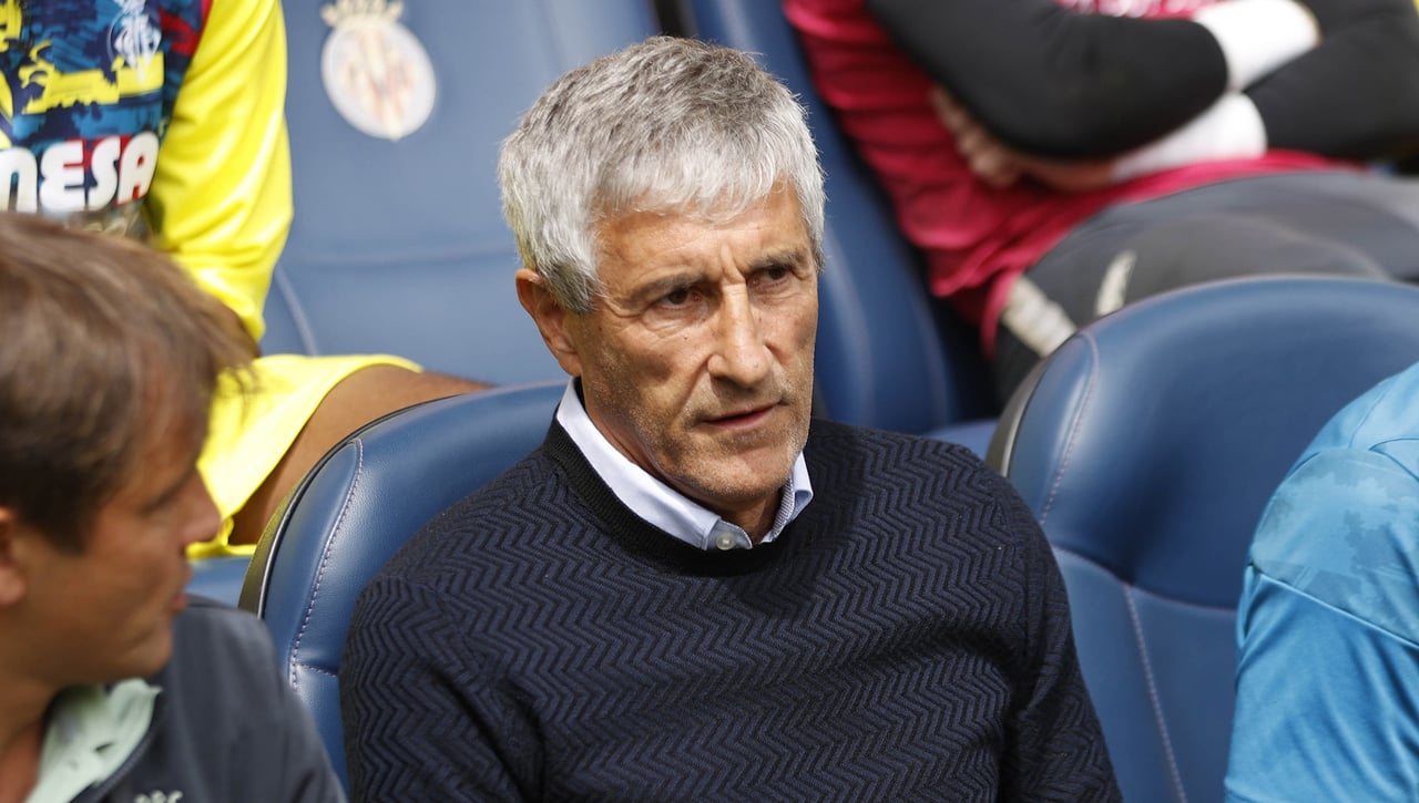 Quique Setién resalta las grandes cualidades del Sevilla y desvela dos bajas