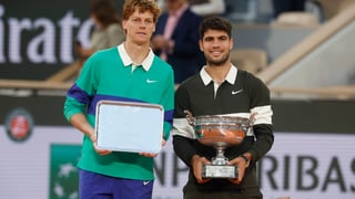 Sinner se rinde ante Carlos Alcaraz