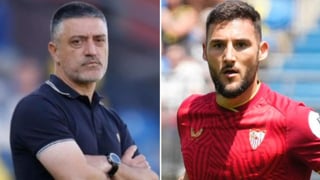 García Pimienta explota por la roja a Las Palmas y Gudelj le responde