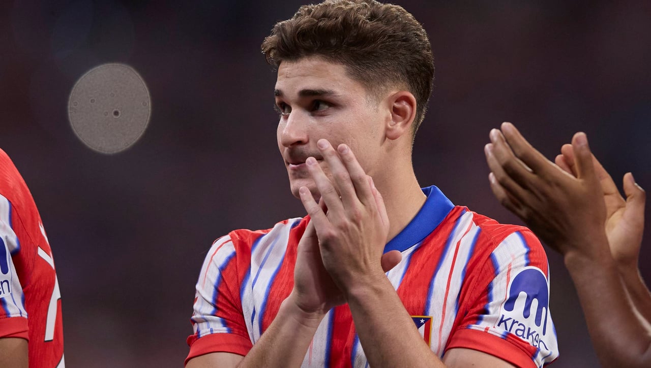 Julián Alvarez lo deja claro