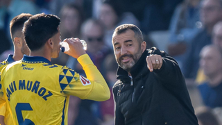 Aviso de Diego Martínez a Las Palmas