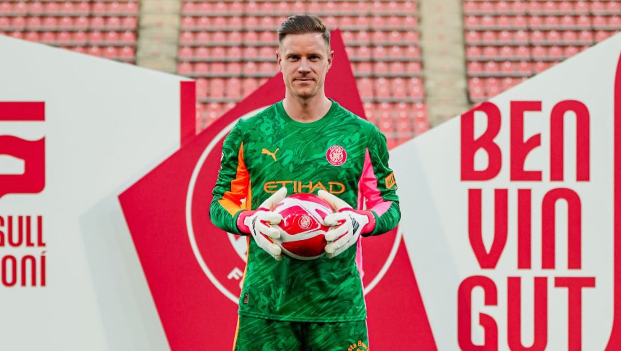 El Girona resuelve el último trámite que quedaba para que Ter Stegen pudiese jugar contra el Getafe